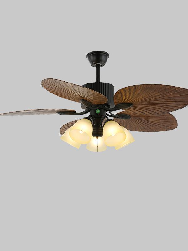 Banana Leaves 48"/52" Ceiling Fan Light
