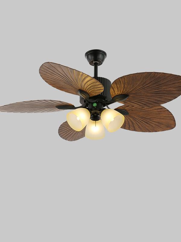 Banana Leaves 48"/52" Ceiling Fan Light